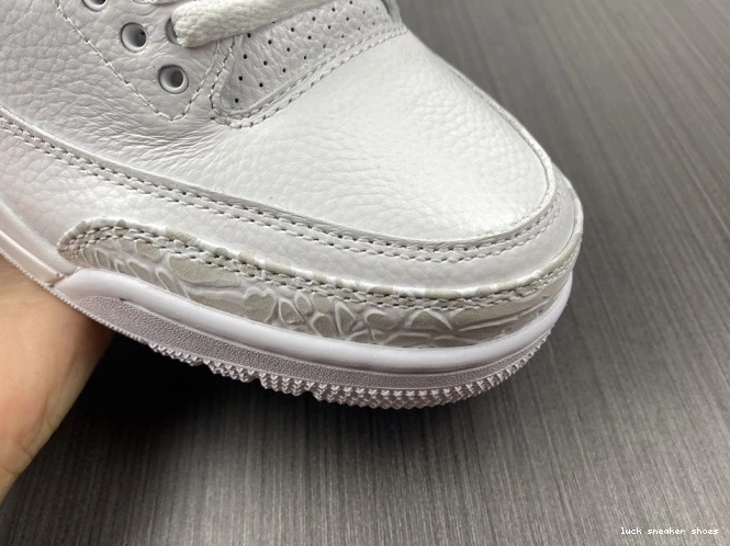 Reps LUCY Jordan White' 3 'Triple PS 429487-111 Air Retro 0716